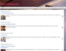 Tablet Screenshot of miasfashionscrapbook.com